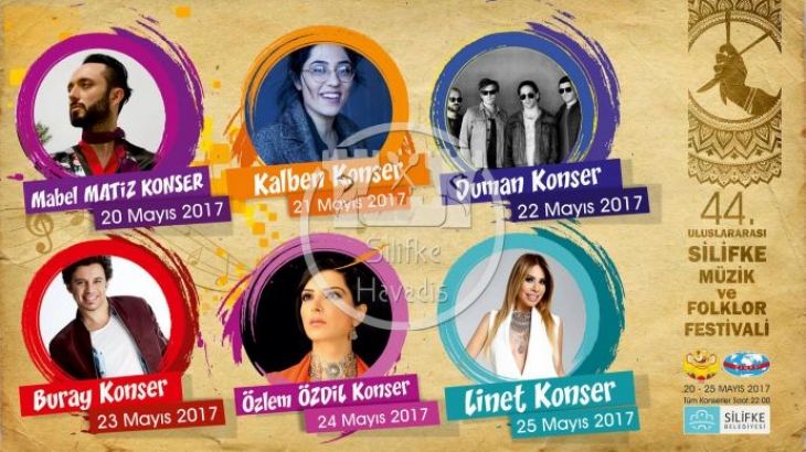 Festivalde Muhteşem Şarkıcılar Konser Verecek!